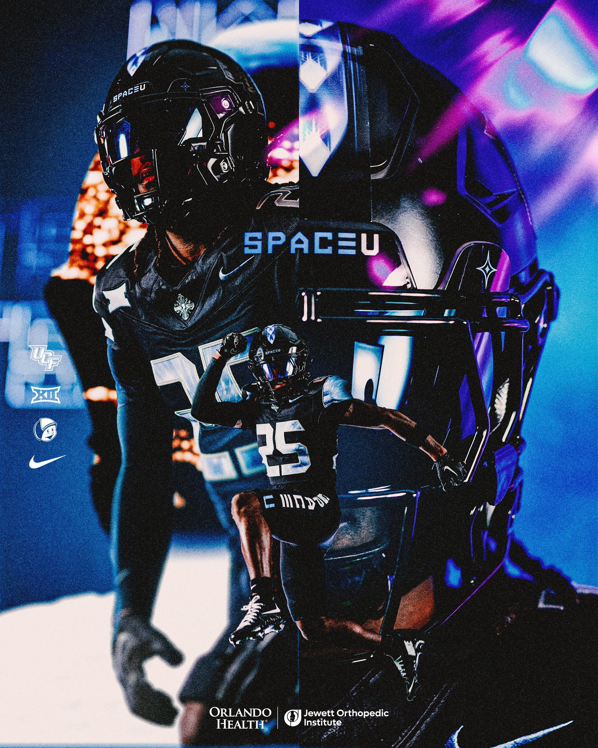 Cfb Space The UCF Knights football Space Game is tonight against Houston.