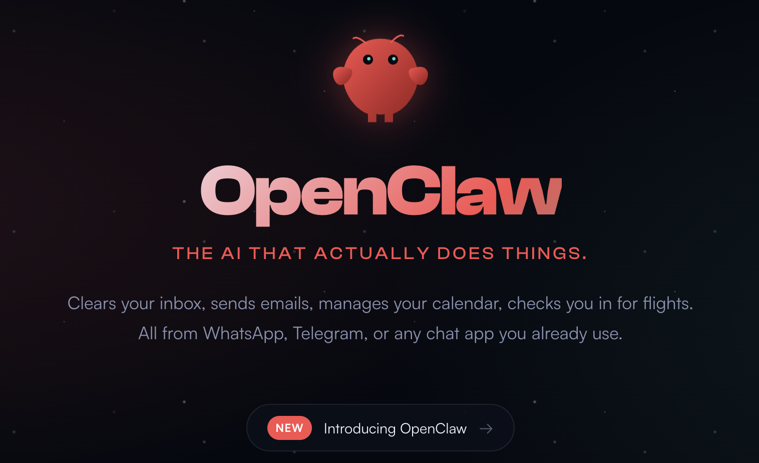OpenClaw local AI assistant running on a desktop environment
