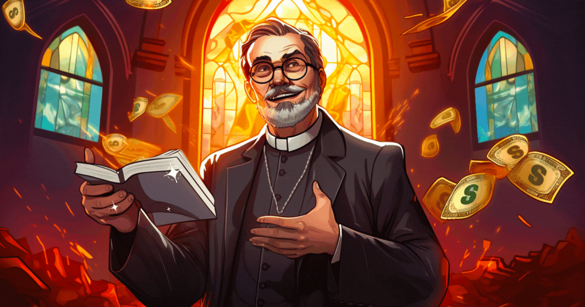 1/22/24: Pastor Issues Token For God ️🐛
