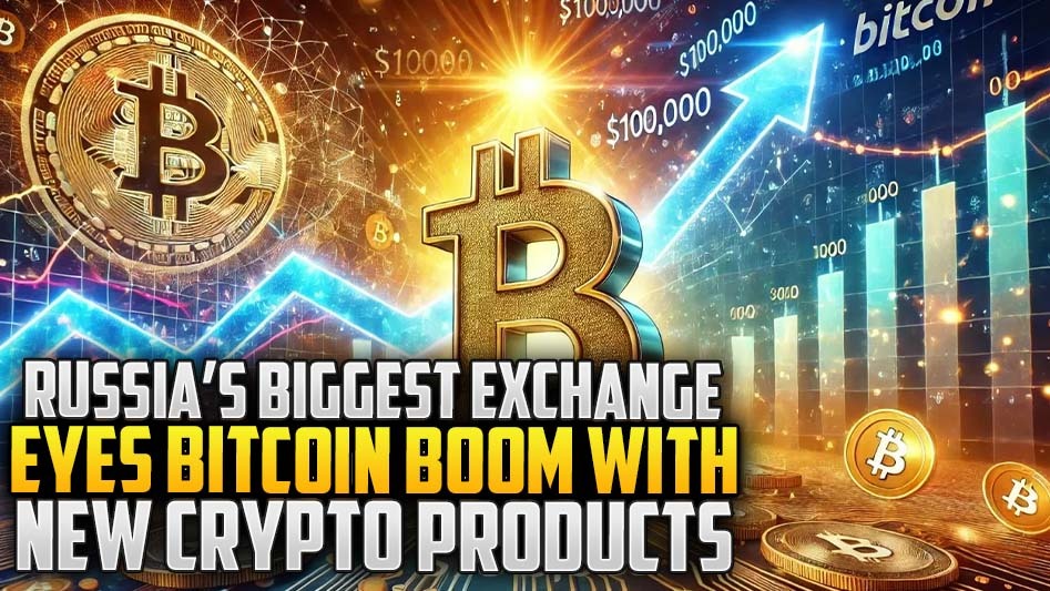 Russia’s Biggest Exchange Eyes Bitcoin Boom with New Crypto Products