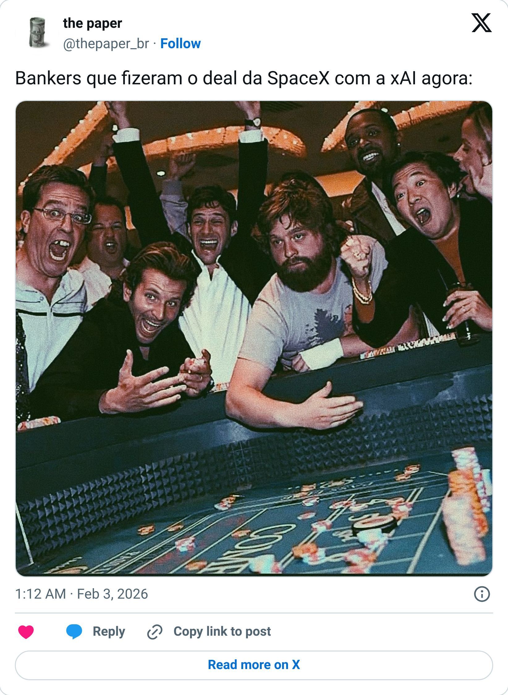 Tweet screenshot