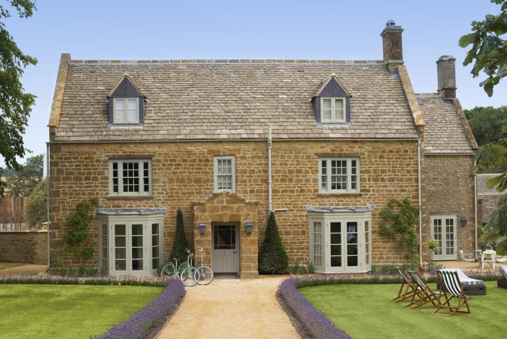Traditional stone farmhouse at Soho Farmhouse