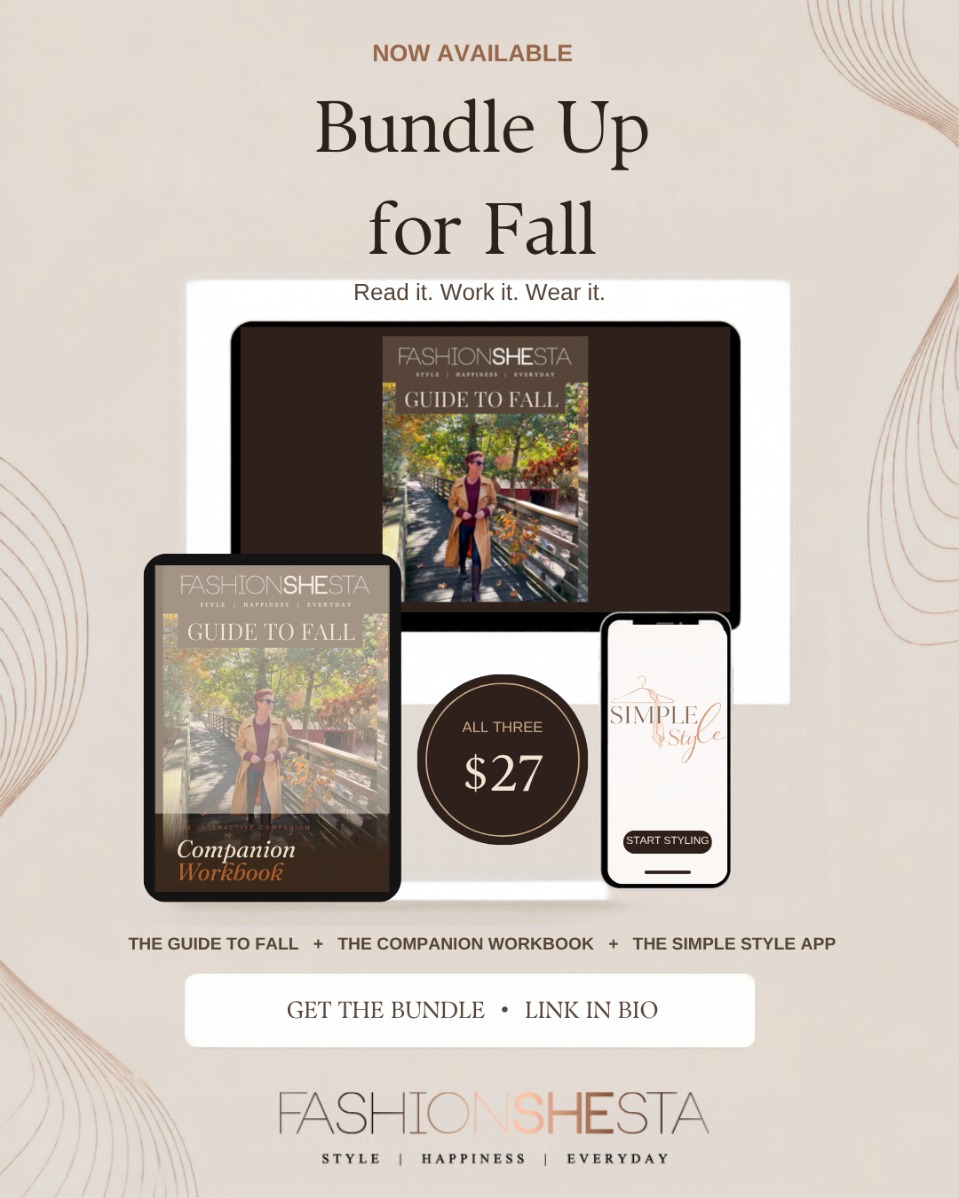 The Guide to Fall, the companion workbook and the Simple Style app