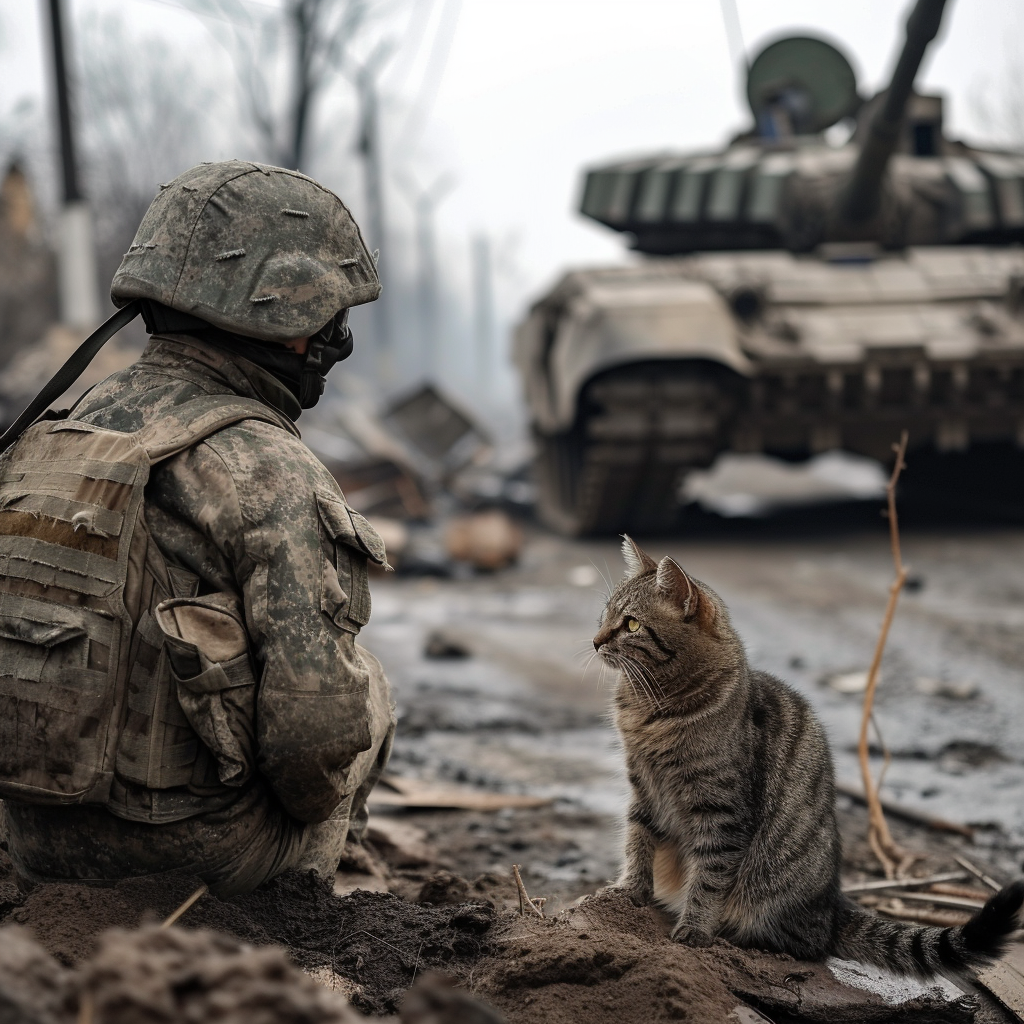 Cats and War in Ukraine