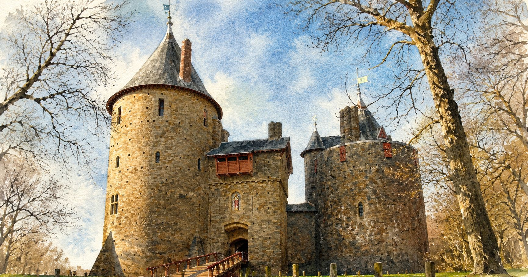 Hidden Britain Issue 19: Castell Coch, Castle Ward, Mentmore Towers thumbnail