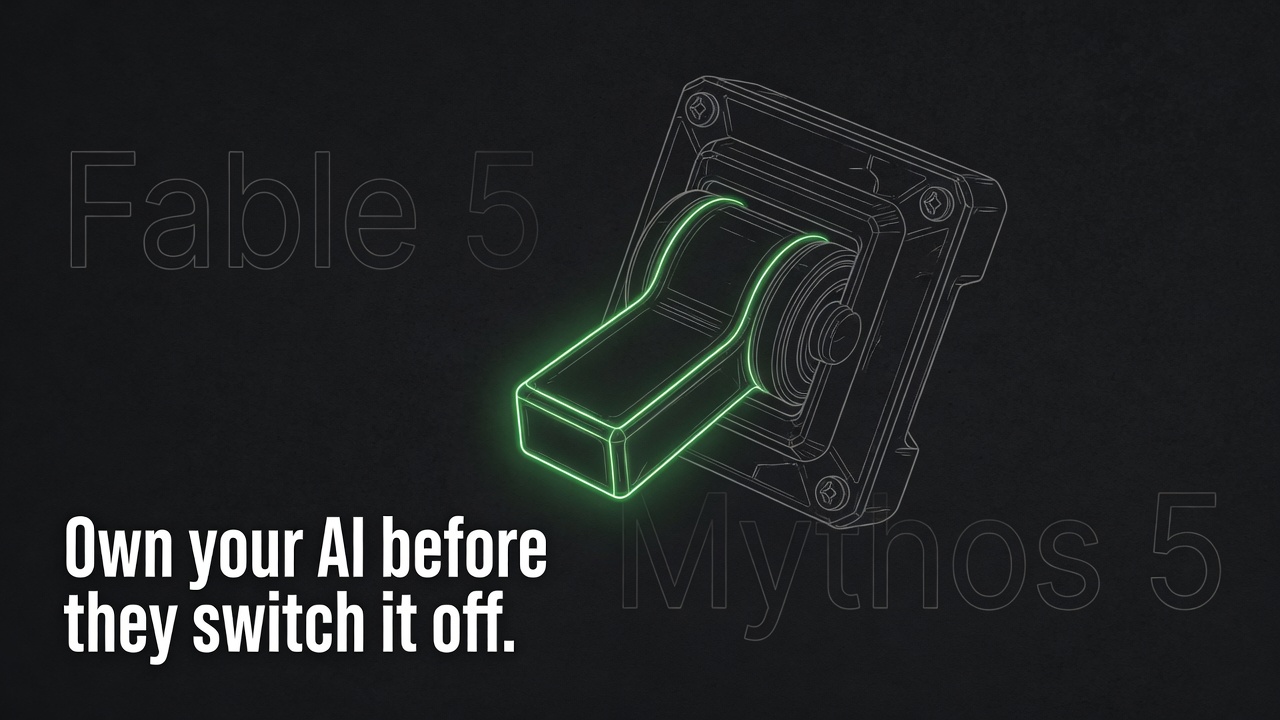 Own your AI before they switch it off