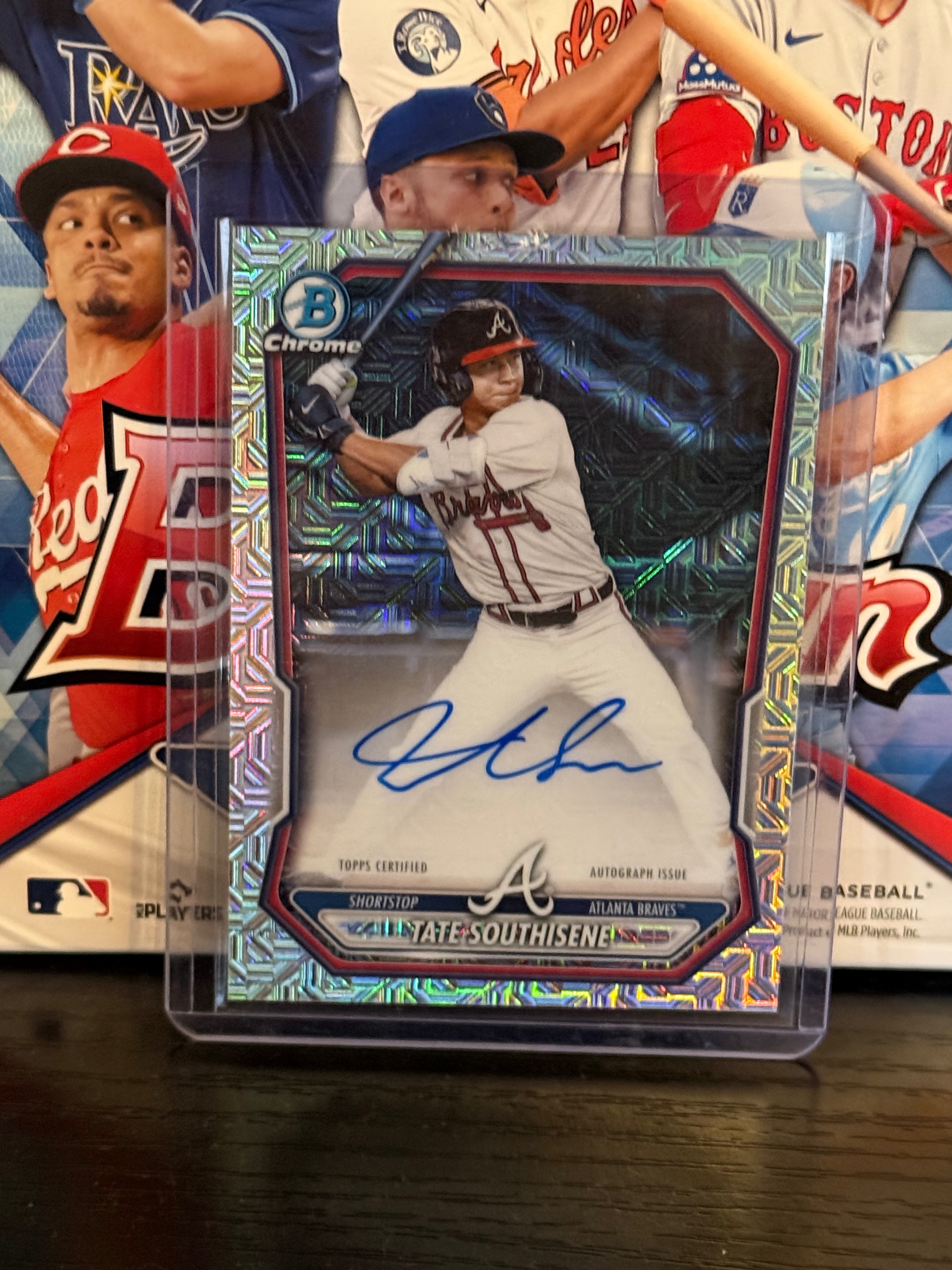 Tate Southisene auto — personal collection