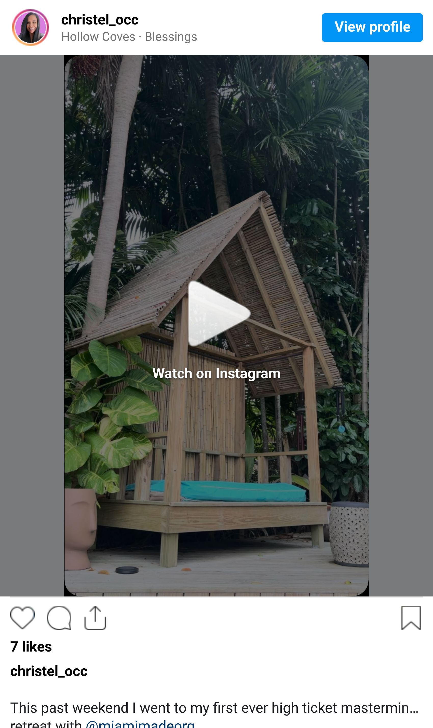Instagram post
