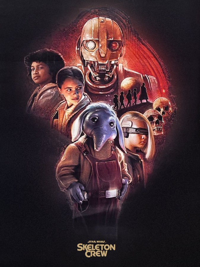 Star Wars: Skeleton Crew Poster Leak