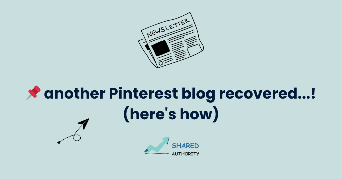 📌 another Pinterest blog recovered...! (here's how)