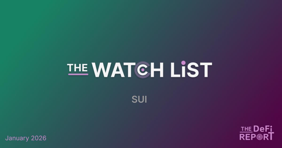The Watch List: SUI
