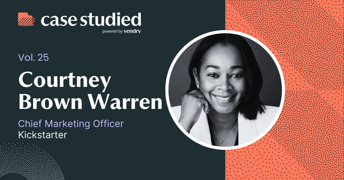 Vol 25.  Insights from Kickstarter’s CMO