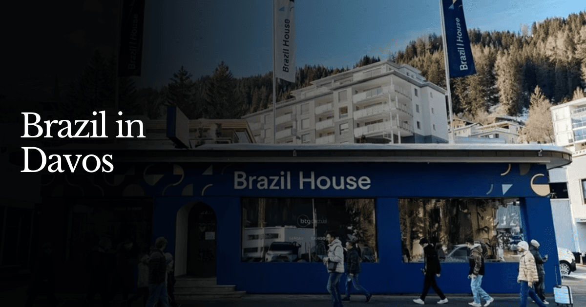 💸O que os brasileiros disseram em Davos?