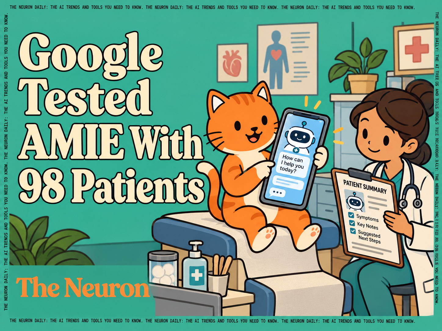 😺 Google's AMIE Trial and Utah's AI Healthcare Pilots