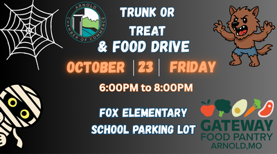 Arnold Chamber Trunk or Treat Oct 23