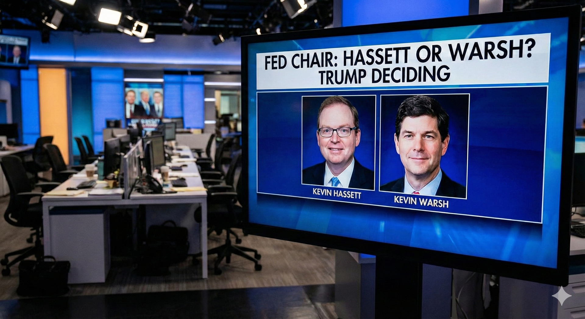 THE TWO MEN WHO COULD RUN THE FED