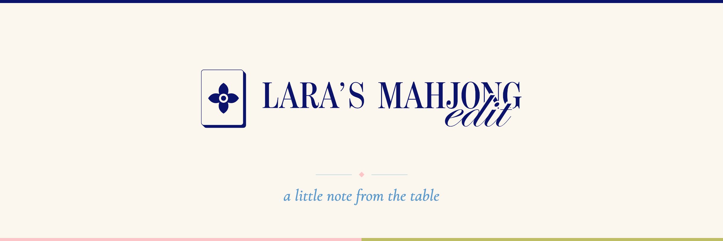 Lara's Mahjong Edit
