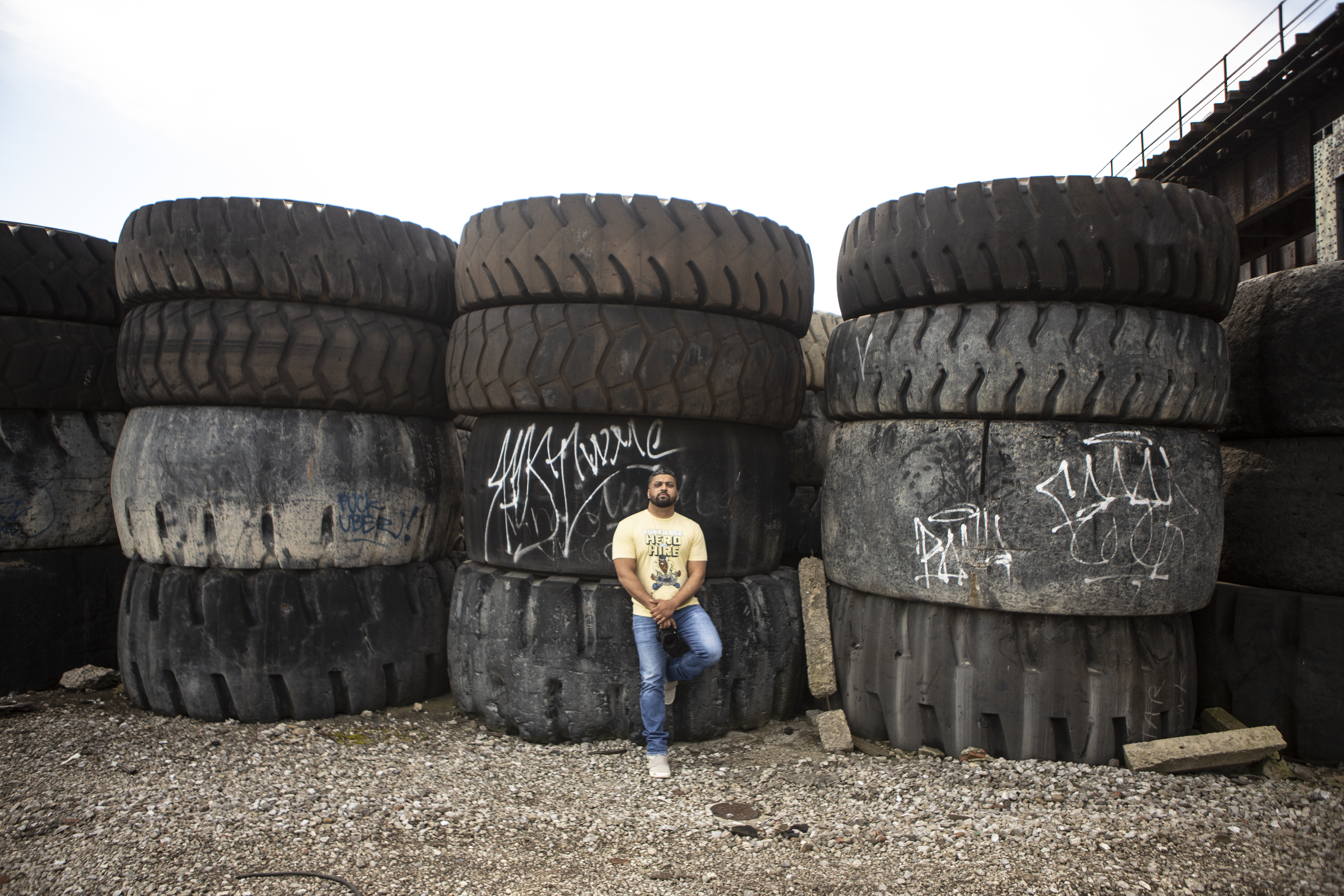 Ankur K. Garg in an industrial setting