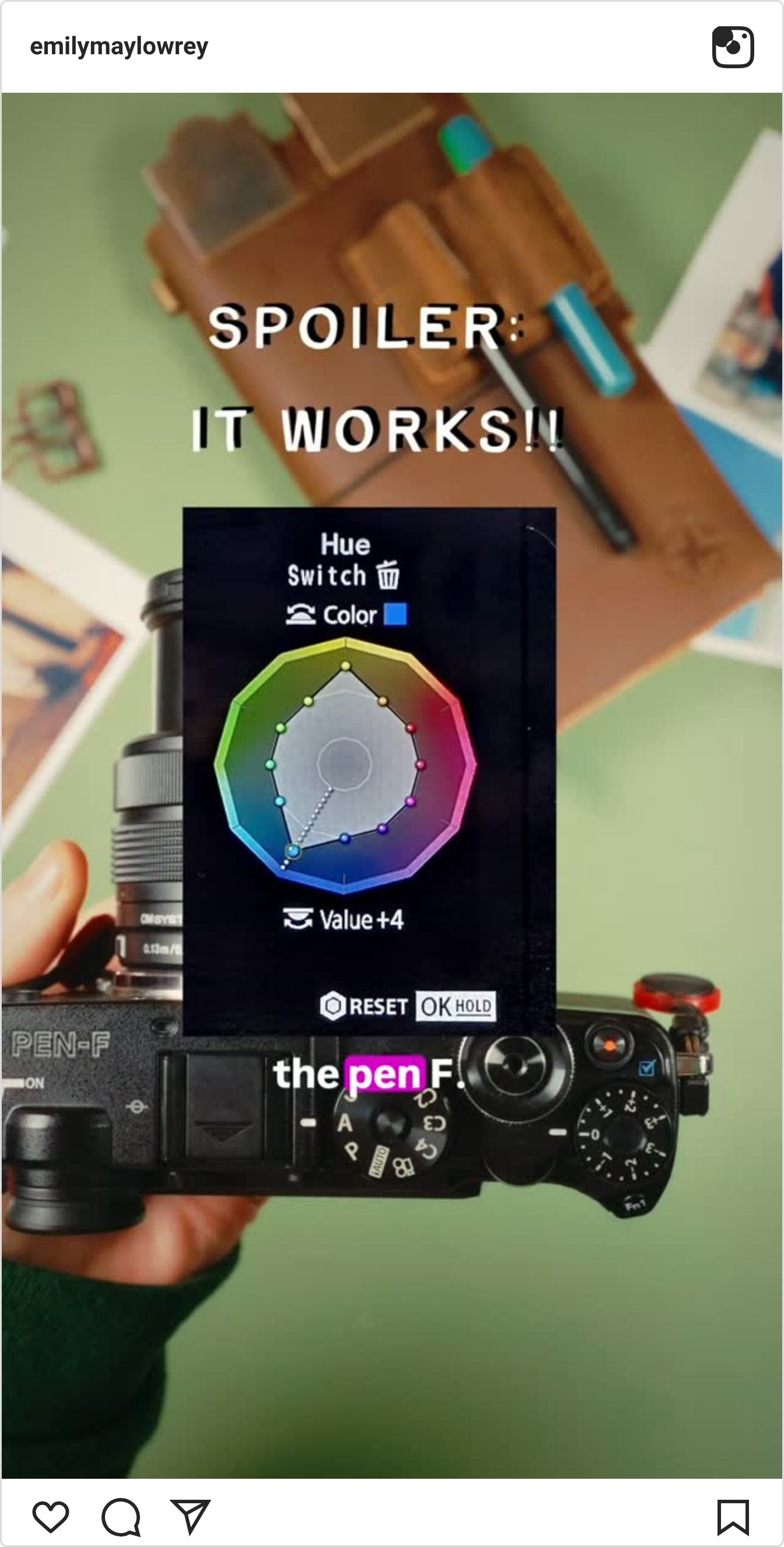 Instagram reel screenshot