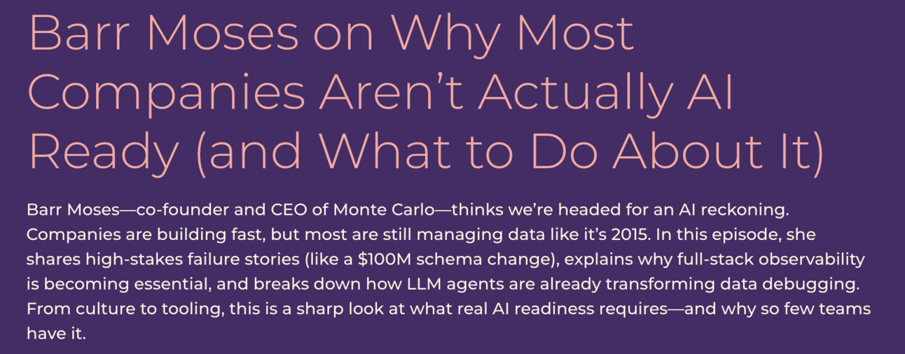 Every Data Leader Feels Pressure to Build with AI — But <1/3 Are Actually Ready