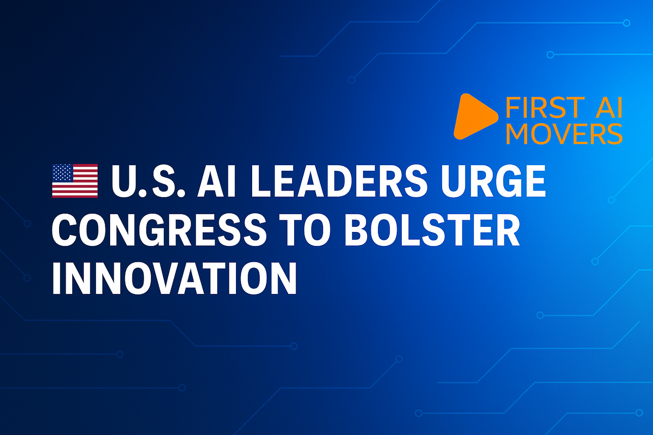 AI Showdown: U.S. Tech Leaders' Bold Plea to Secure Global Innovation Edge