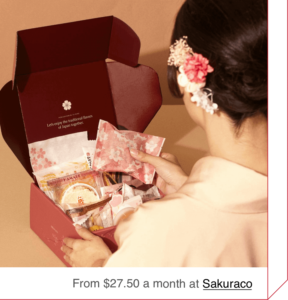 From $27.50 a month at Sakuraco