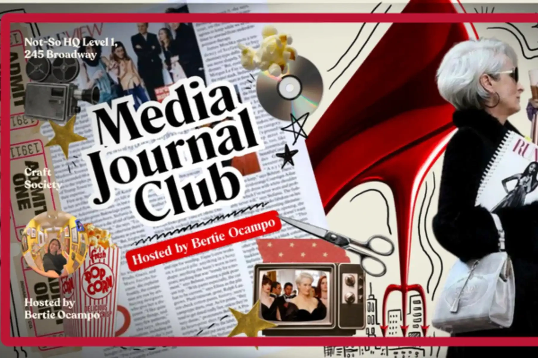 Media Journal The Devil Wears Prada Edition at Not-So Secret Society HQ Glebe