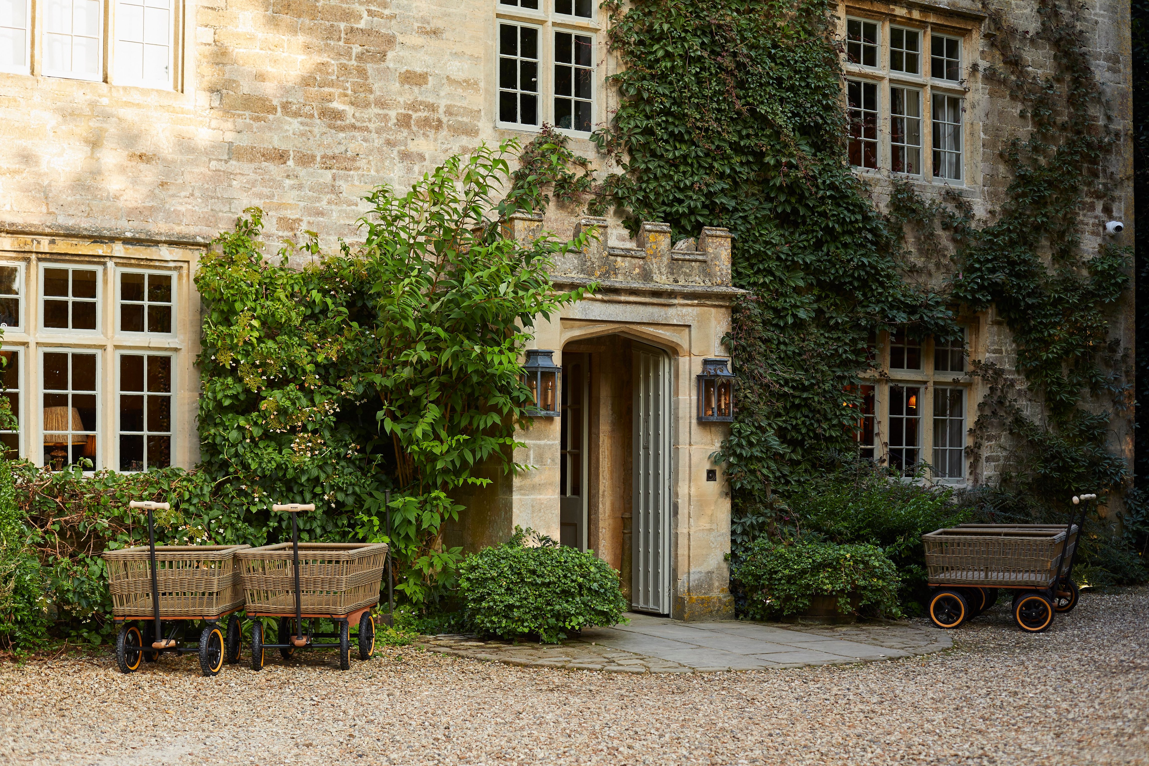 Ivy-clad stone manor at The Pig in the Cotswolds
