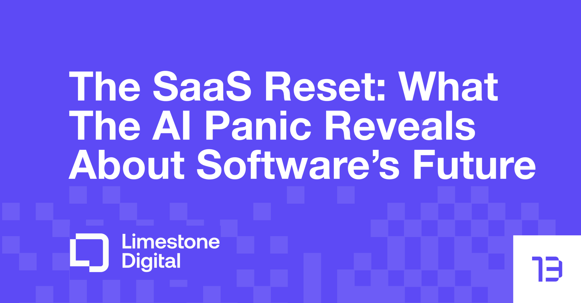 The SaaS Reset: How AI Is Reshaping the Future of Software | Limestone ...