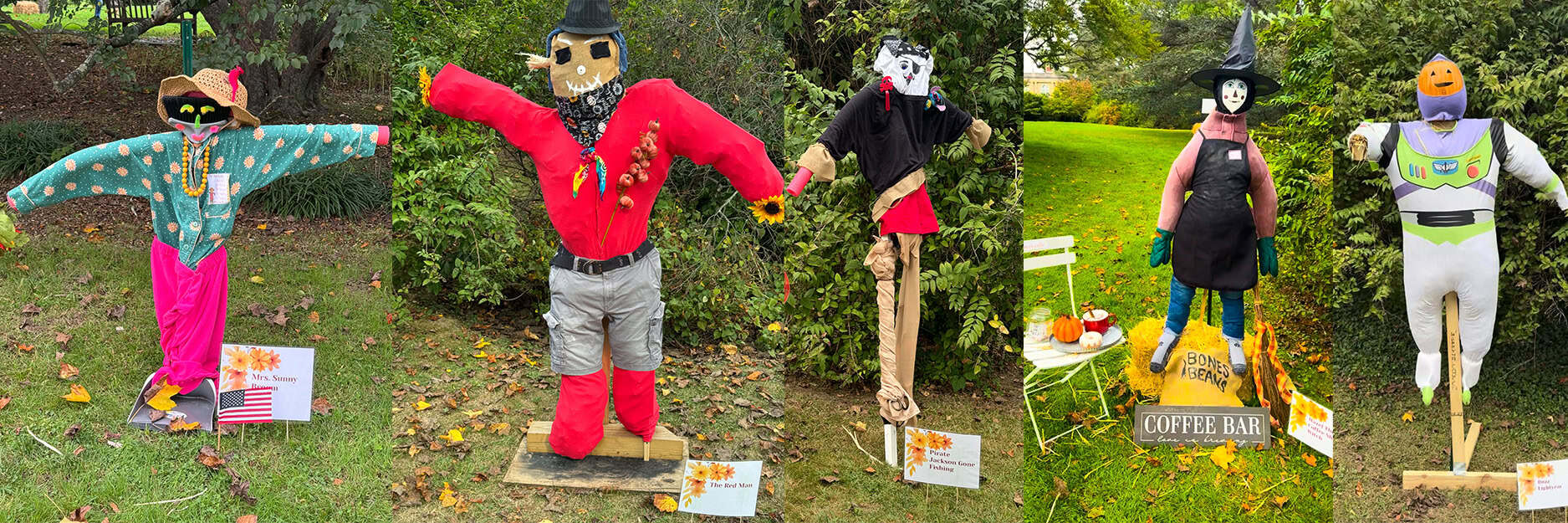 Scarecrow Garden Exhibit: event artwork or organizer photo