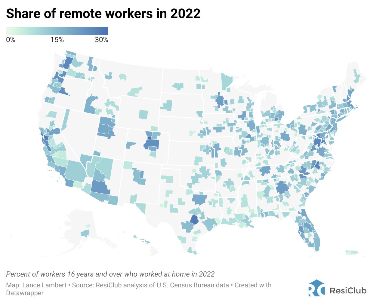 This interactive chart shows the housing markets with the most remote ...