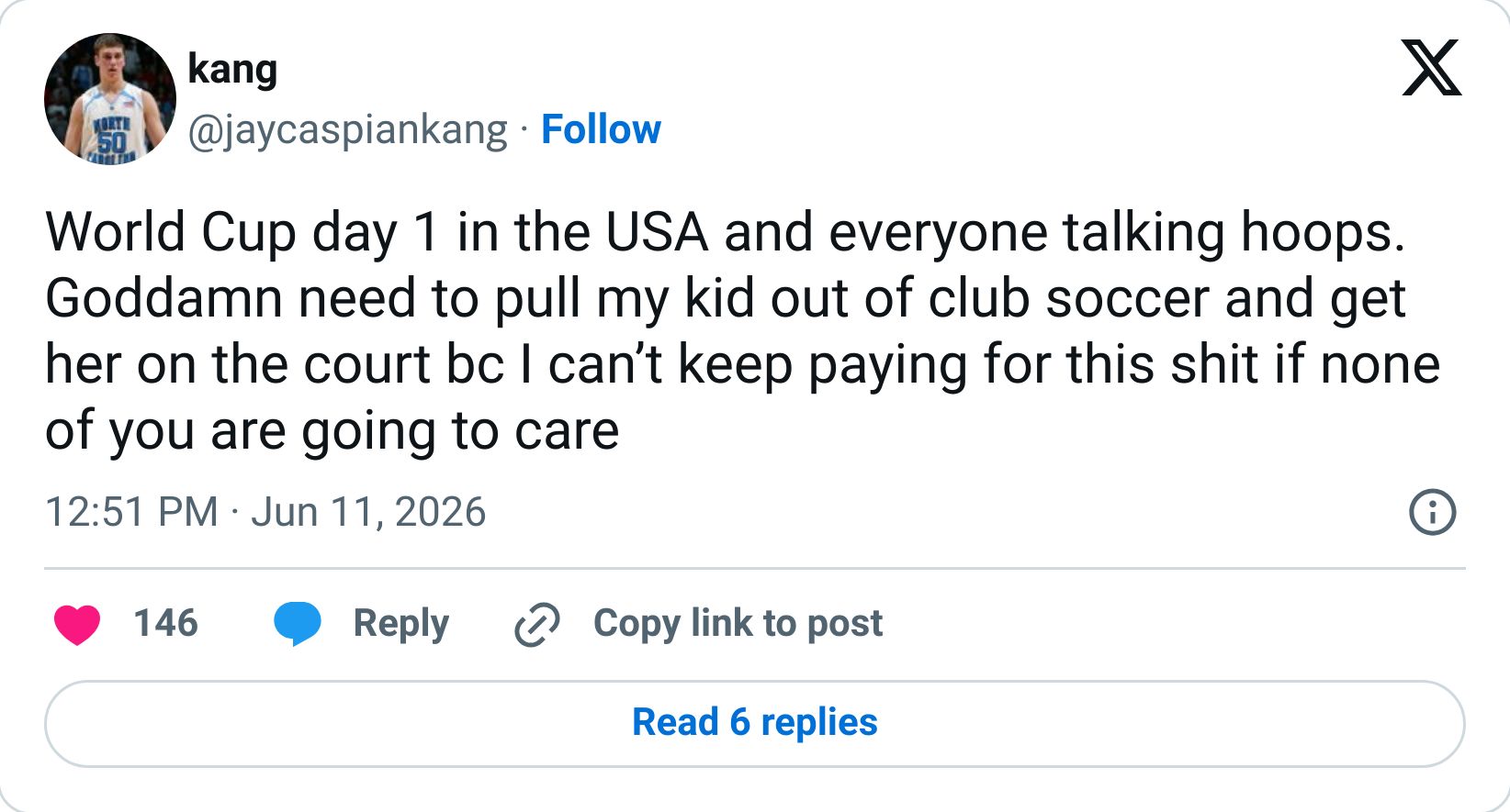 Tweet screenshot