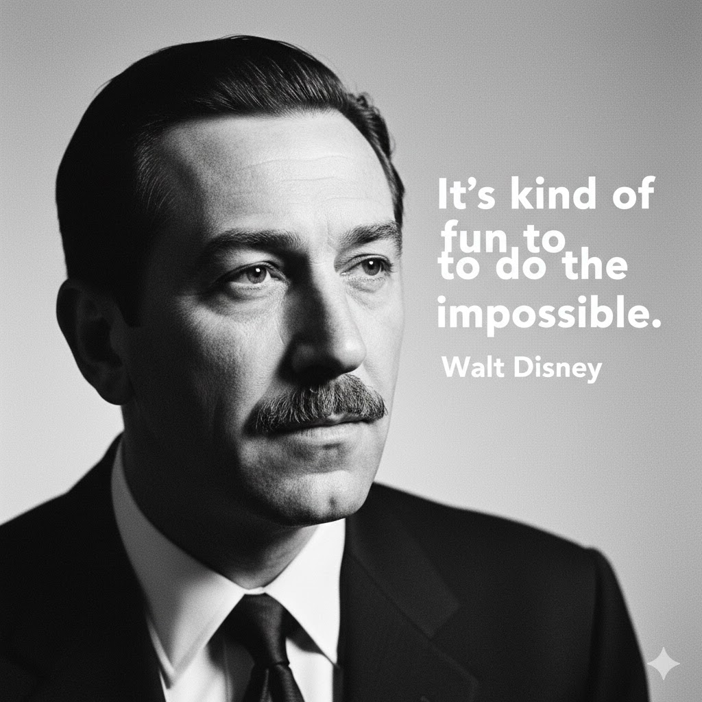 Walt Disney on Big Dreams