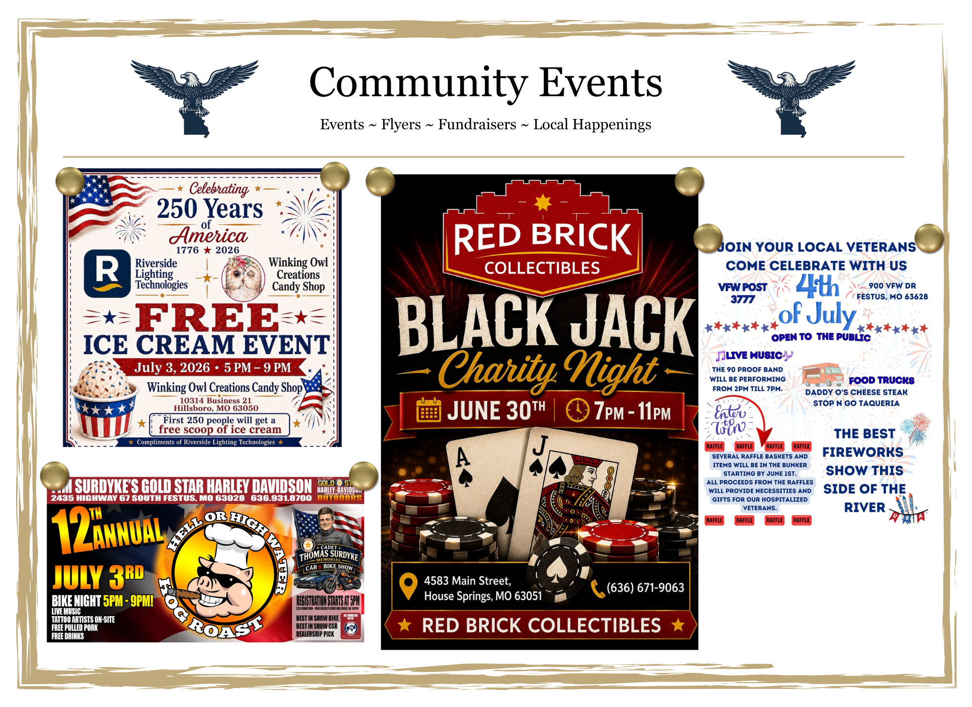 The Jefferson Review Community Events
