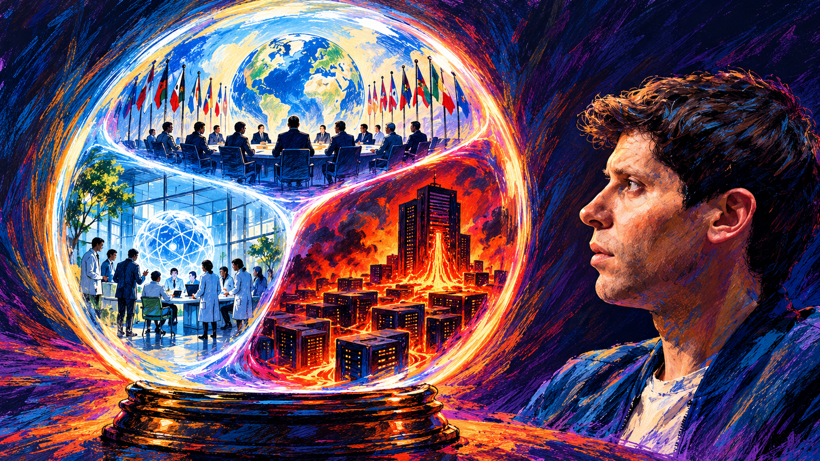 Sam Altman’s three endings for the AI safety race