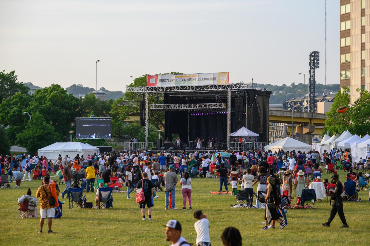 WPA Juneteenth celebration, downtown Pittsburgh