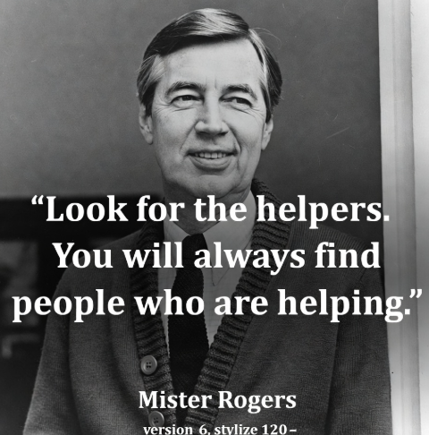 Mister Rogers on Looking for the Helpers