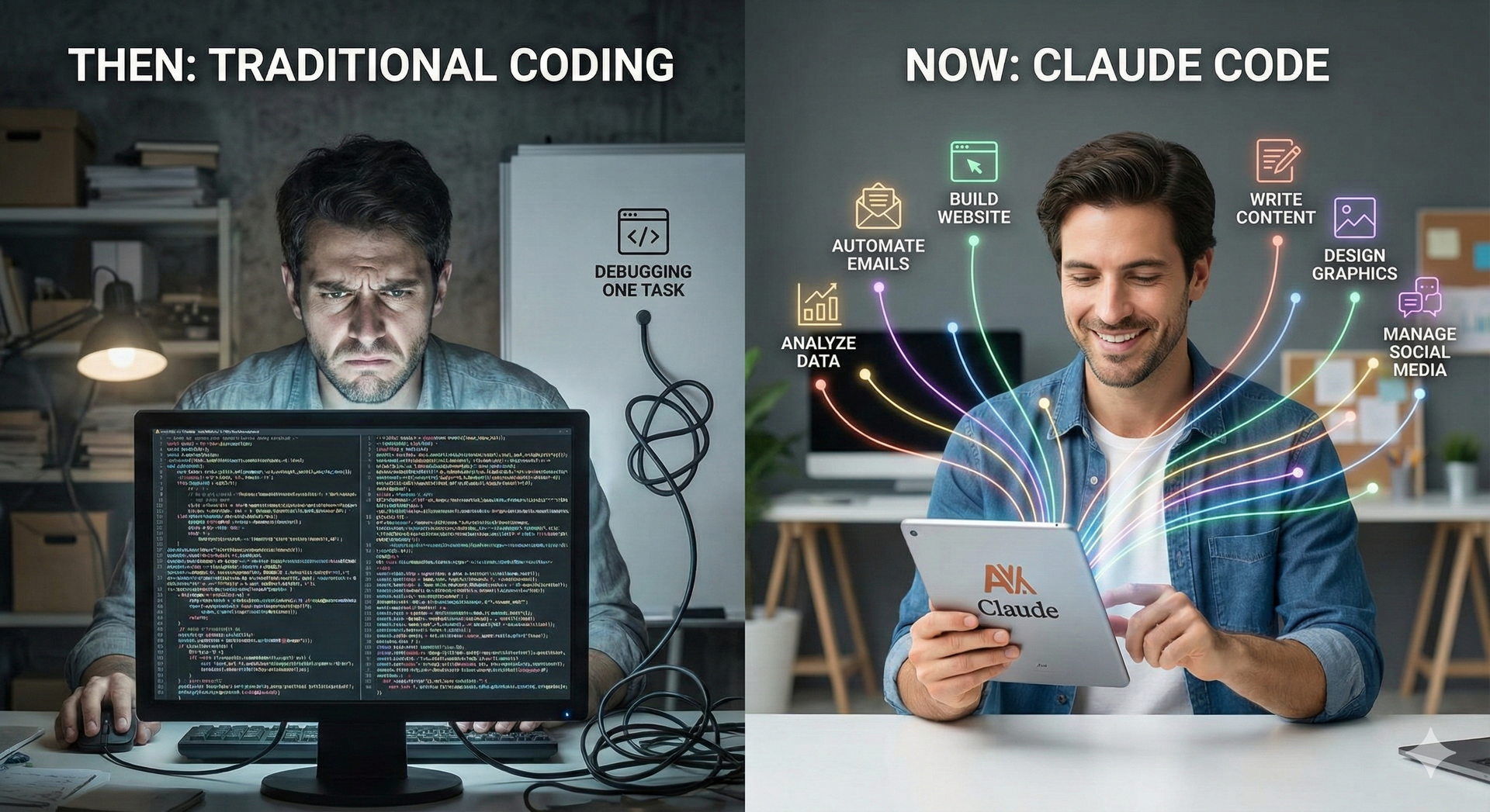 "The hottest new programming language is English"