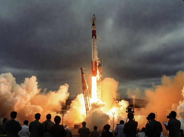 Japan Launches Its First Satellite, Ōsumi