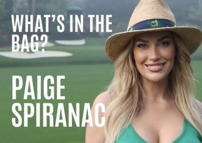 Paige Spiranac WITB What's In The Bag? (June, 2024)