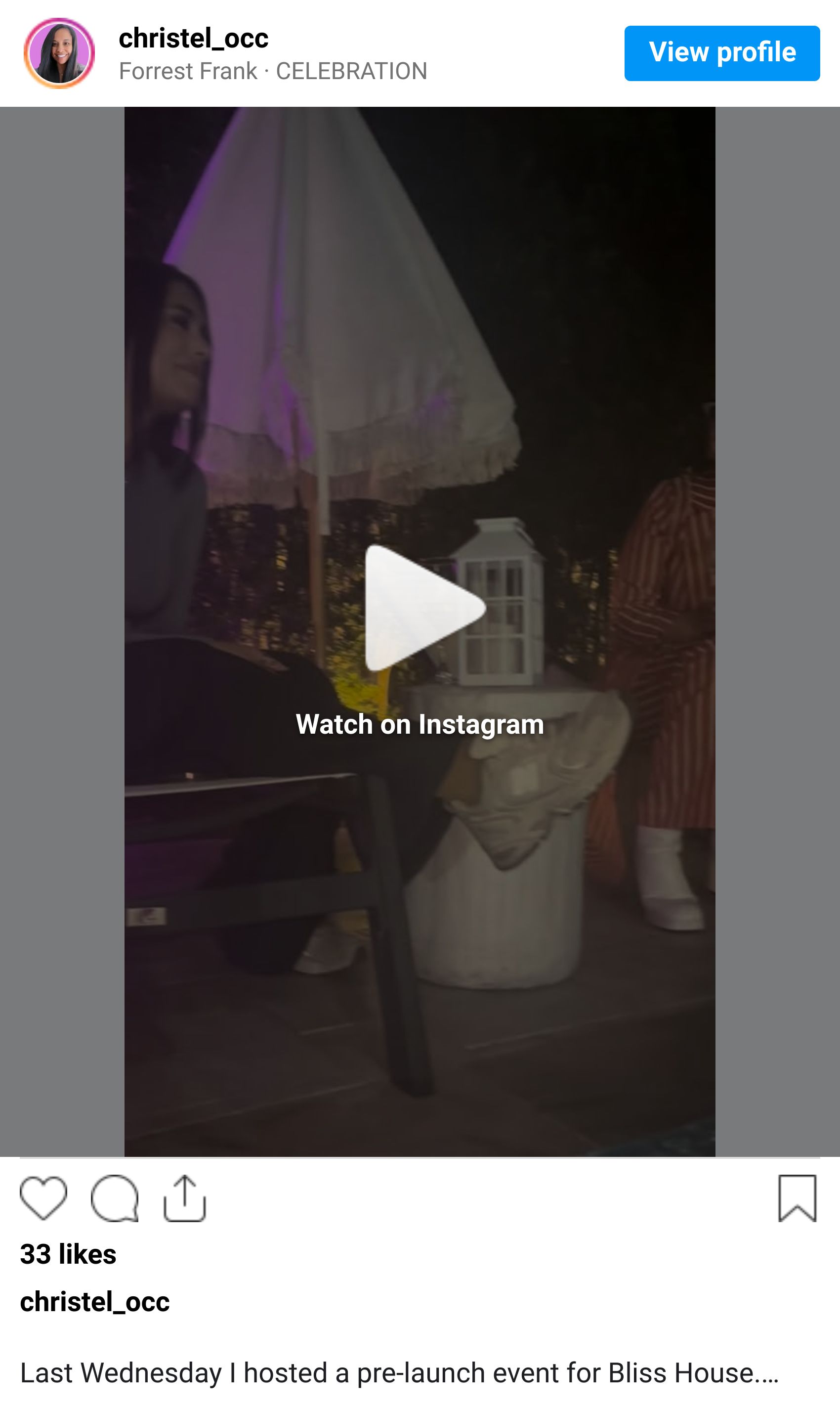 Instagram post