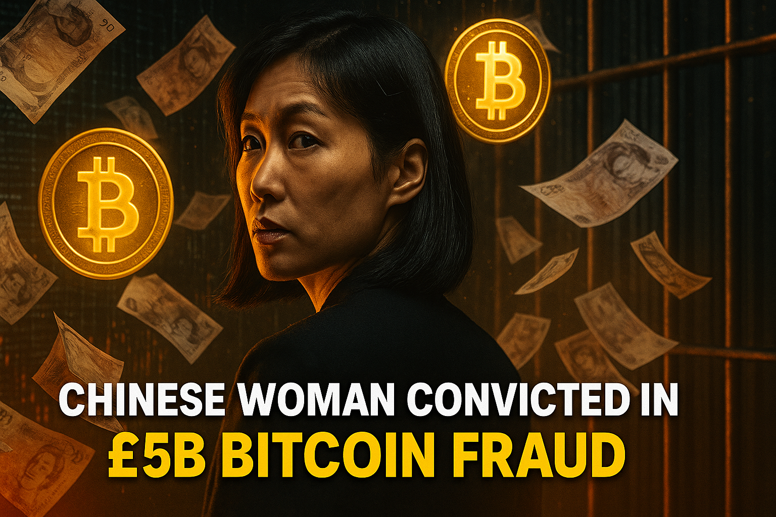 Chinese Woman Convicted in £5B Bitcoin Fraud