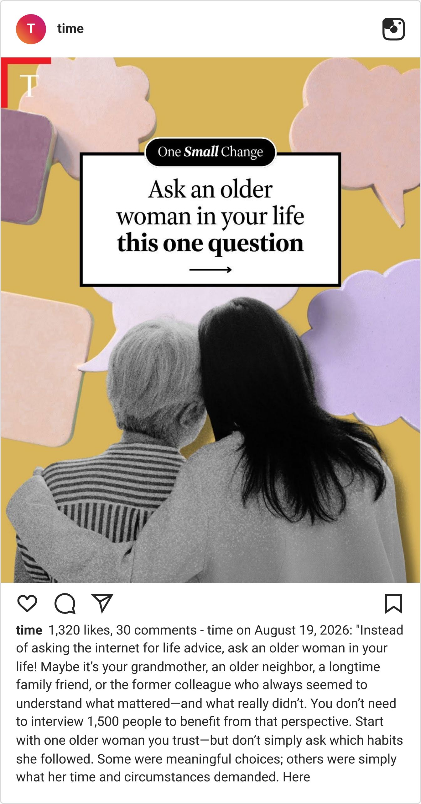 Instagram reel screenshot