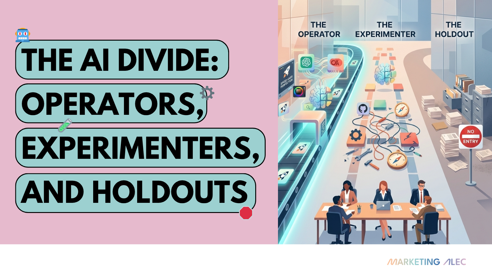 The AI Divide: Operators, Experimenters, and Holdouts