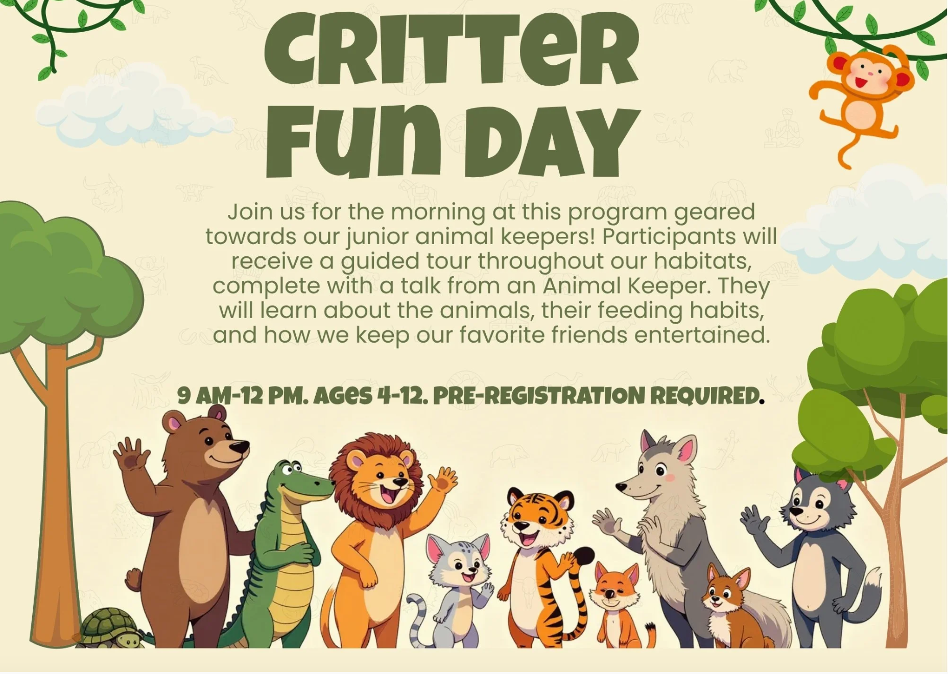 Critter Fun Day at Noah's Ark