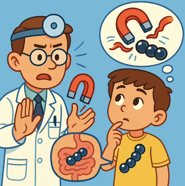 Boy Has Surgery To Remove 100 Magnets He Swallowed