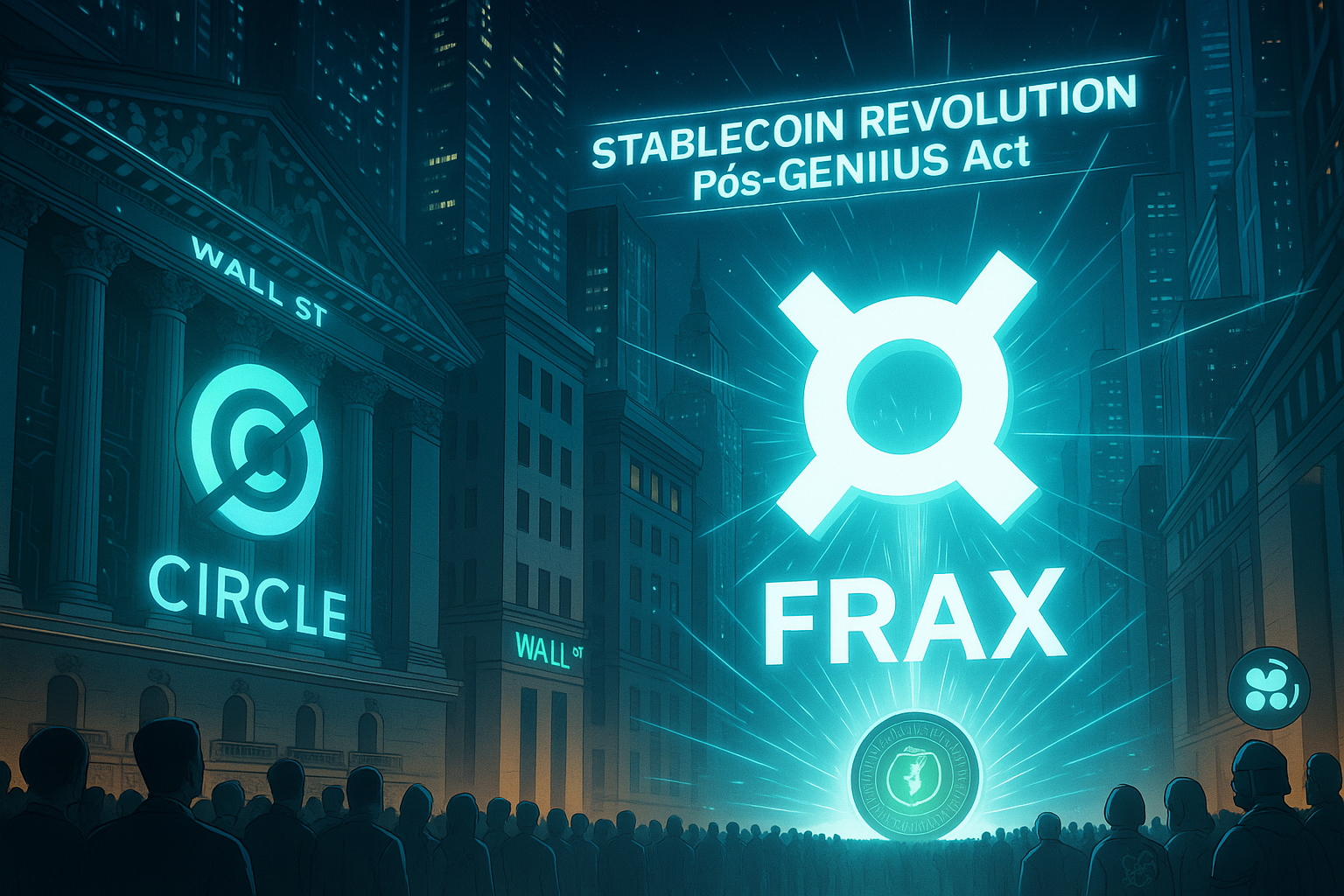 🌟 FRAX - A Próximo Circle? A Revolução das Stablecoins Pós-GENIUS Act