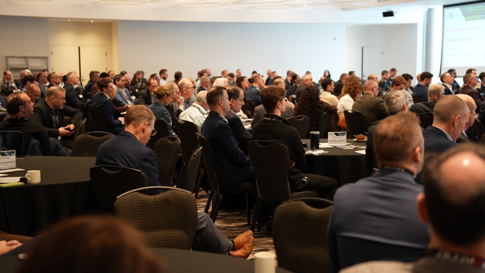 Canadian defence leaders gathered at a Vanguard event
