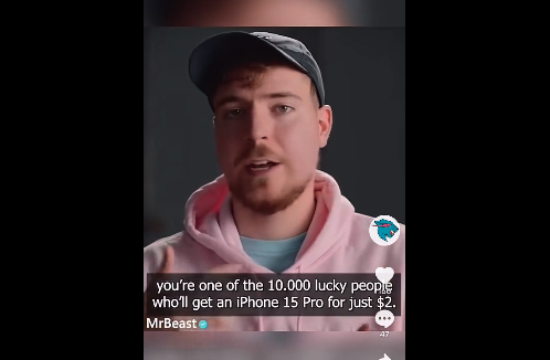 Deepfake MrBeast Ad Deceives TikTok