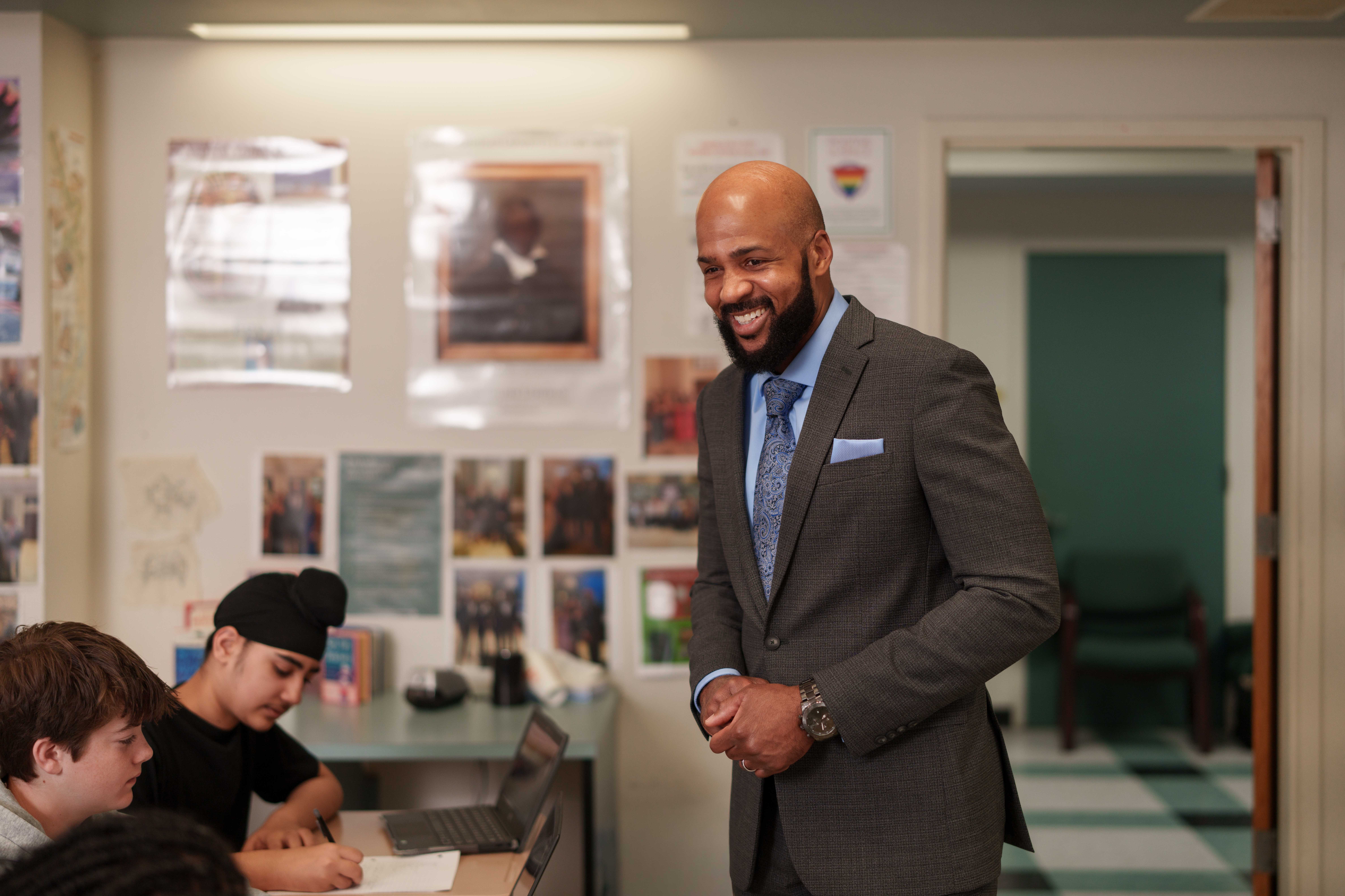 How the national teacher of the year helps students grapple with ...